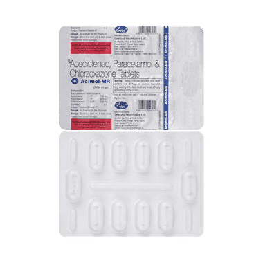 acimol MR 100mg/325mg/250mg Tablet