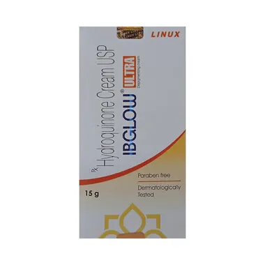 IBGlow Ultra Hydroquinone Cream for Depigmentation | Paraben Free