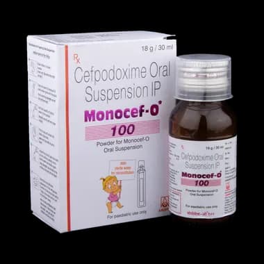 Monocef-O 100 Powder for Oral Suspension