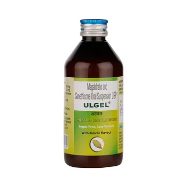 Ulgel Oral Suspension Elaichi Sugar Free